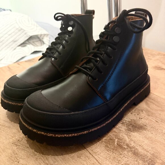 NWT! Birkenstock's Prescott Oiled Leather Boots - Picture 2 of 14